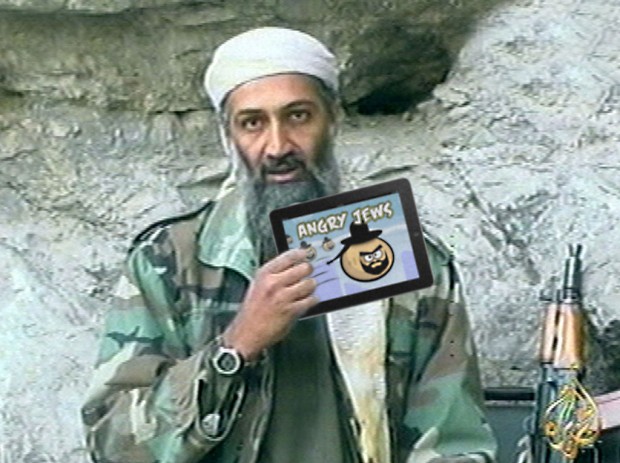 osama bin laden caricature. Osama bin Laden, but it is