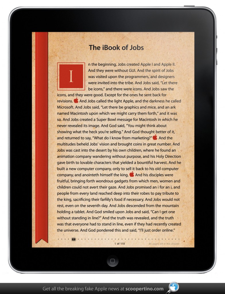 The iBook of Jobs